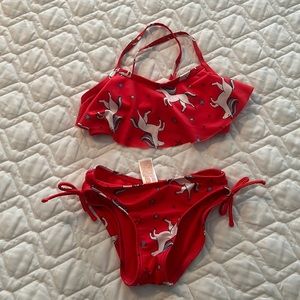Unicorn bikini.